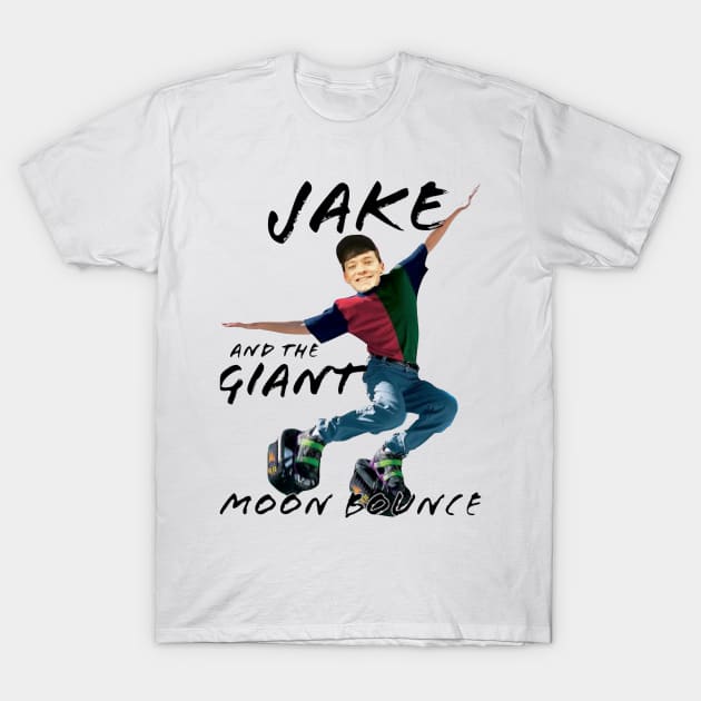 "Jake and the Giant Moon Bounce" by @mcdougal T-Shirt by Creative Commons